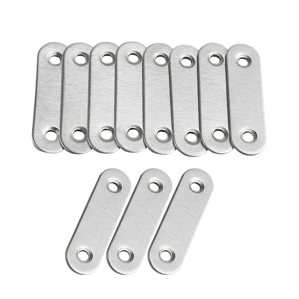 10pcs Stainless Steel Heavy Duty Straight Flat Plate Bracket Connector Furniture For Home Decoration Accessories
10pcs Stainless Steel Heavy Duty Straight Flat Plate Bracket Connector Furniture For Home Decoration Accessories