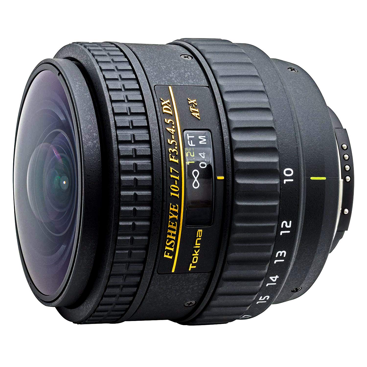 Tokina Fisheye Zoom Lens 107 AF DX NH Fisheye for Nikon Full Size Compatible No Hood Type AT-X 10-17mm F3.5-4.5 (IF)
Tokina Fisheye Zoom Lens 107 AF DX NH Fisheye for Nikon Full Size Compatible No Hood Type AT-X 10-17mm F3.5-4.5 (IF)