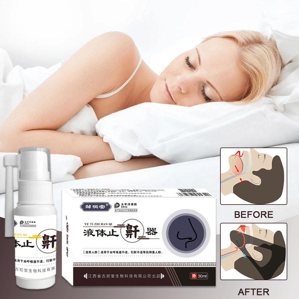 30ML Anti Snoring Spray Stop Snore Throat Relief Better Relief Liquid Sneezing Easier Breath No A1B2
30ML Anti Snoring Spray Stop Snore Throat Relief Better Relief Liquid Sneezing Easier Breath No A1B2