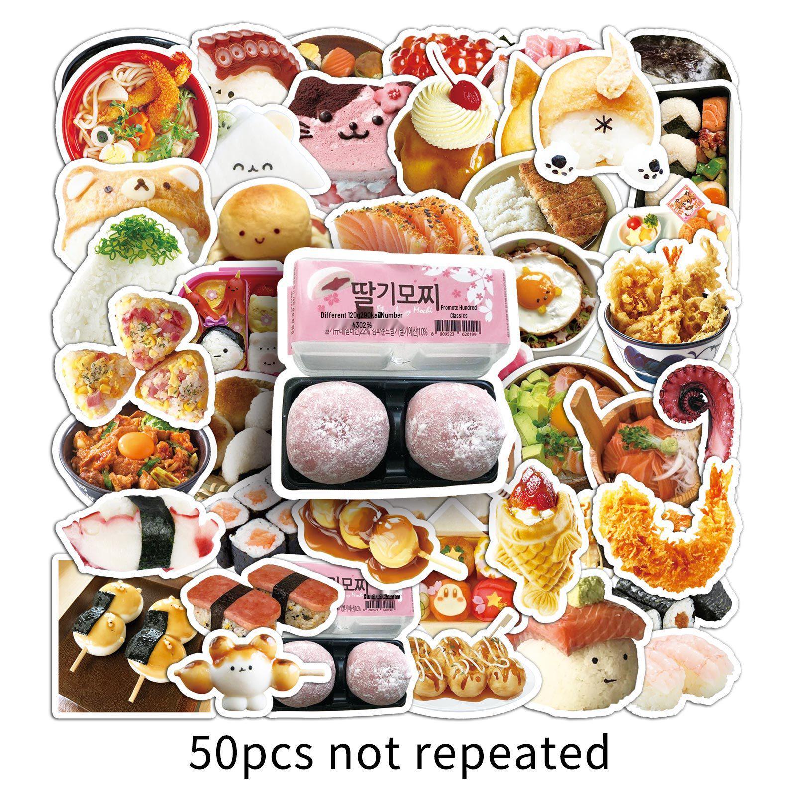 Cute Japanese Food Stickers: 50 Creative Graffiti Designs for Decorating Helmets, Teacups, Phones, and Stationery.
Cute Japanese Food Stickers: 50 Creative Graffiti Designs for Decorating Helmets, Teacups, Phones, and Stationery.