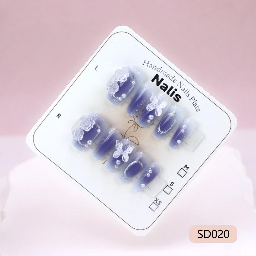 Fairy Blush Ombre Aurora Butterfly Pearl Camellia Nail Art Set - 10 Wearable Pieces S
Fairy Blush Ombre Aurora Butterfly Pearl Camellia Nail Art Set - 10 Wearable Pieces S