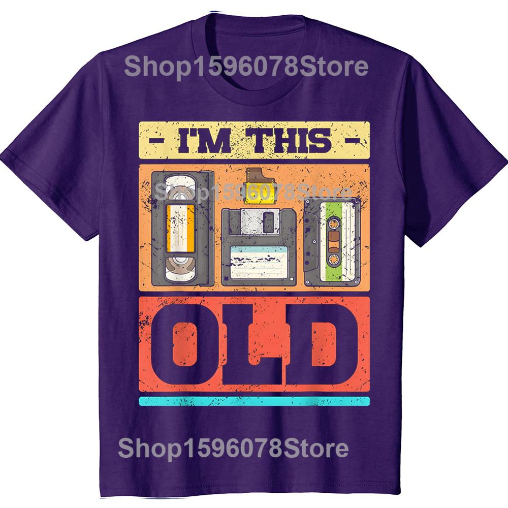 Funny Vintage Im This Old Funny Retro Cassette Graphic Tshirt Men Women Hip Hop Oversized T Shirt 100 Cotton Comfort Tshirts 4XL
Funny Vintage Im This Old Funny Retro Cassette Graphic Tshirt Men Women Hip Hop Oversized T Shirt 100 Cotton Comfort Tshirts 4XL