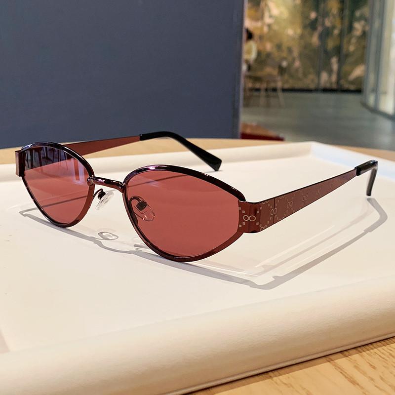 Fashion Metal Cat Eye Sunglasses For Women With Uv400 Protection For Summer Outings PurpleFramePurpleGray
Fashion Metal Cat Eye Sunglasses For Women With Uv400 Protection For Summer Outings PurpleFramePurpleGray