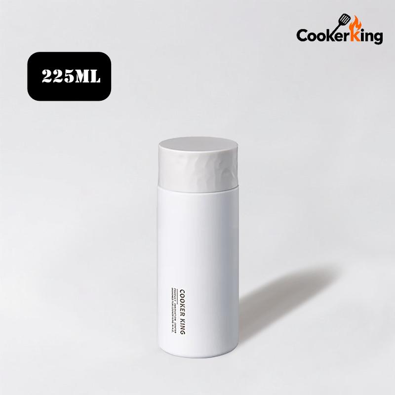 COOKER KING 225ML Mini Portable Thermos Cup 316 Stainless Steel+PP Small Straight Cup Waterbottle Christmas Gift for Friend 225ml білий
COOKER KING 225ML Mini Portable Thermos Cup 316 Stainless Steel+PP Small Straight Cup Waterbottle Christmas Gift for Friend 225ml білий
