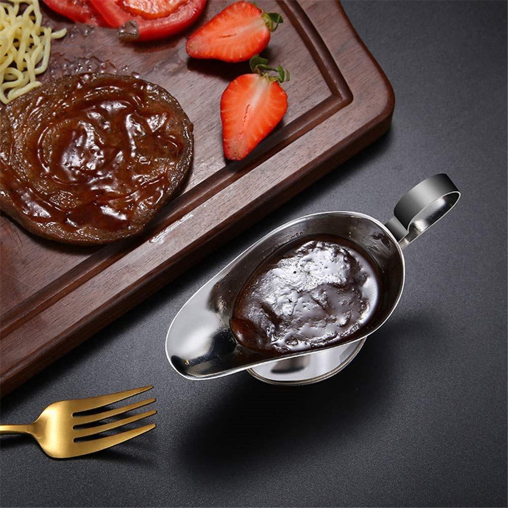 Stainless Steel Black Pepper Gravy Spice Sauce Boat Sauce Plate Seasoning Cup Ketchup Container 3 oz
Stainless Steel Black Pepper Gravy Spice Sauce Boat Sauce Plate Seasoning Cup Ketchup Container 3 oz