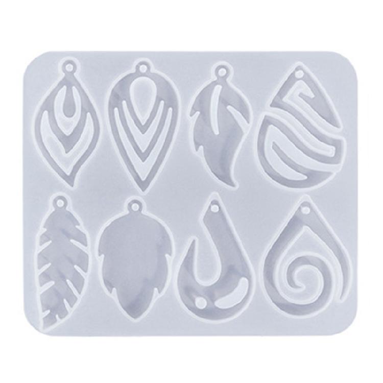 Earring Pendant Silicone Mold Heart DIY Epoxy Resin Mould Jewelry Making Tools
Earring Pendant Silicone Mold Heart DIY Epoxy Resin Mould Jewelry Making Tools
