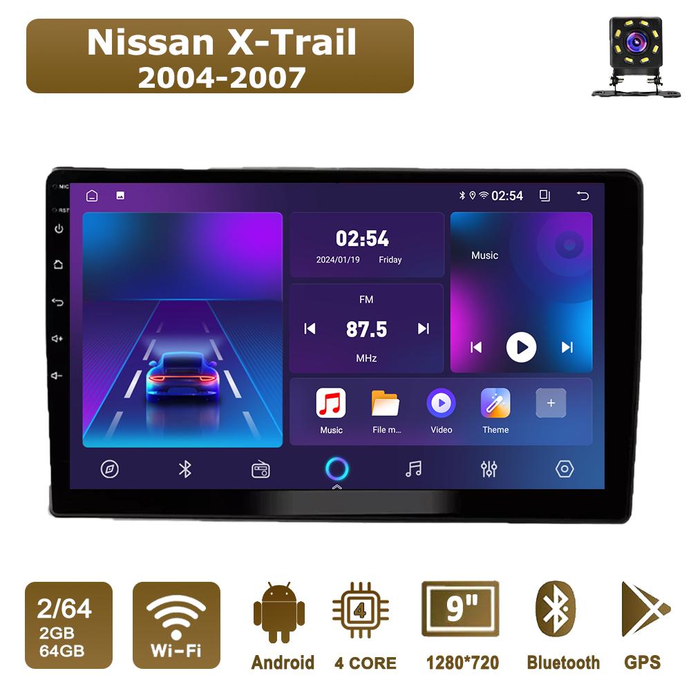 Android Car-Play Car Radio For Nissan X-Trail 2004-2007 Multimedia Player Head Unit Stereo GPS Navigation BT WIFI,2+64GB чорний
Android Car-Play Car Radio For Nissan X-Trail 2004-2007 Multimedia Player Head Unit Stereo GPS Navigation BT WIFI,2+64GB чорний
