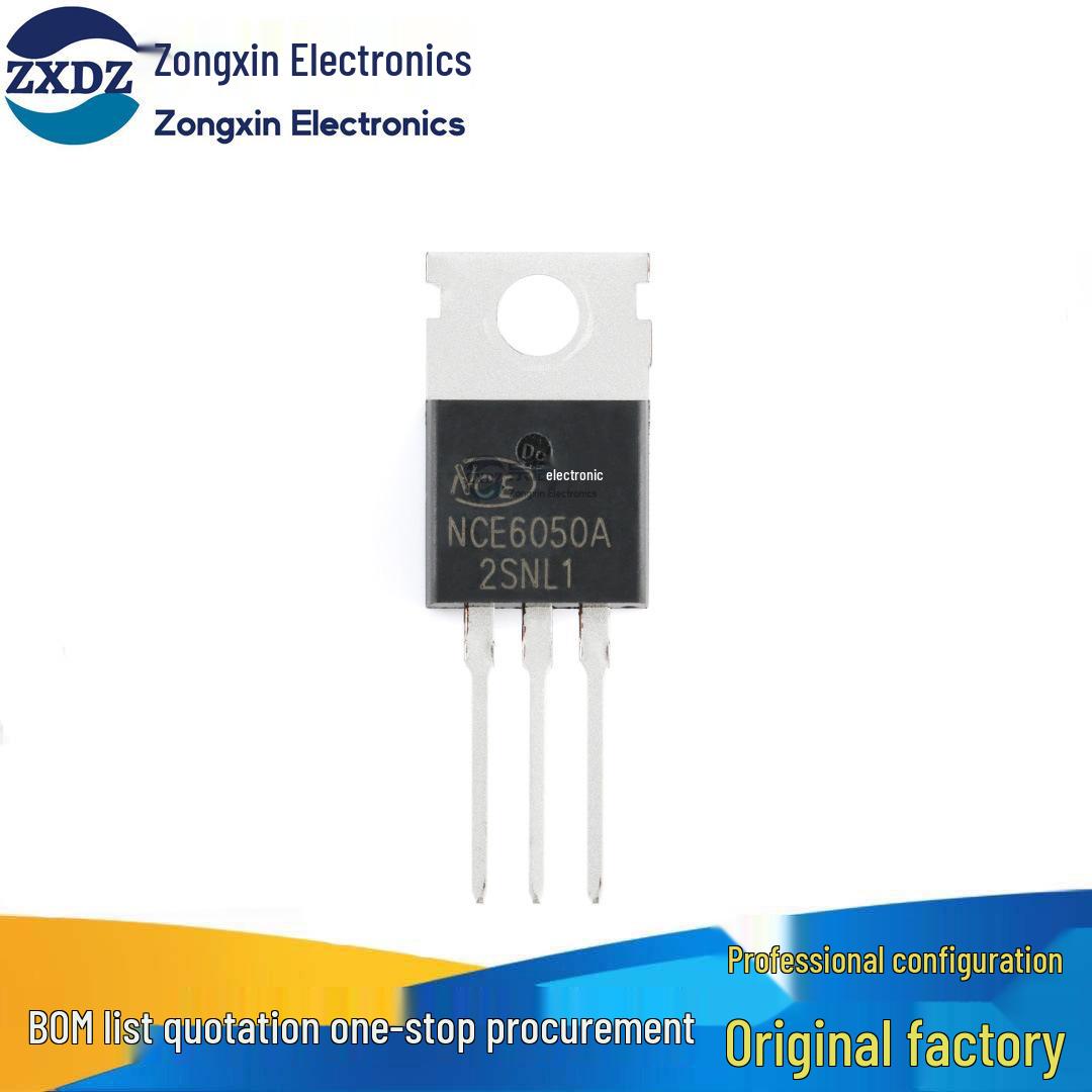 Оригінальний NCE6050A TO-220 N-канальний 60В 50А Потужний MOSFET
Оригінальний NCE6050A TO-220 N-канальний 60В 50А Потужний MOSFET