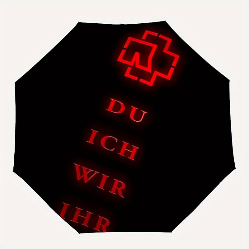 1pc RAMMSTEIN Logo Design Automatic Open/Close Umbrella - Compact Travel Umbrella, Perfect Gift for Friends -Intricate Design Umbrella yy250811074
1pc RAMMSTEIN Logo Design Automatic Open/Close Umbrella - Compact Travel Umbrella, Perfect Gift for Friends -Intricate Design Umbrella yy250811074