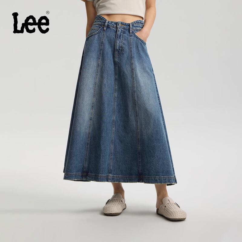 Жіноча джинсова спідниця А-силуету Lee зі потертостями M
Жіноча джинсова спідниця А-силуету Lee зі потертостями M