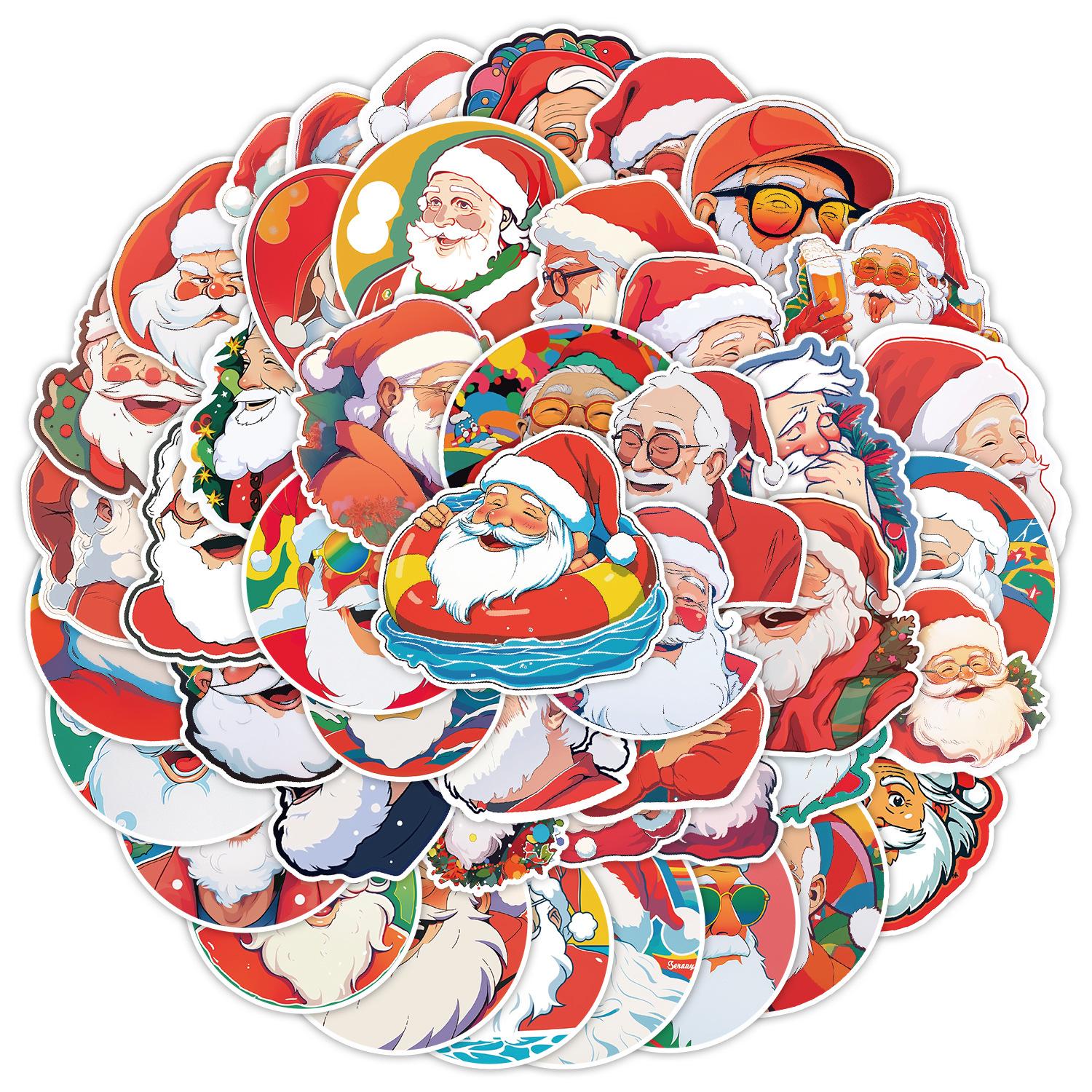 50 Santa Claus Graffiti Stickers Car Mobile Phone Water Cup Decoration Stickers Waterproof Creative Notebook Hand Note Stickers
50 Santa Claus Graffiti Stickers Car Mobile Phone Water Cup Decoration Stickers Waterproof Creative Notebook Hand Note Stickers