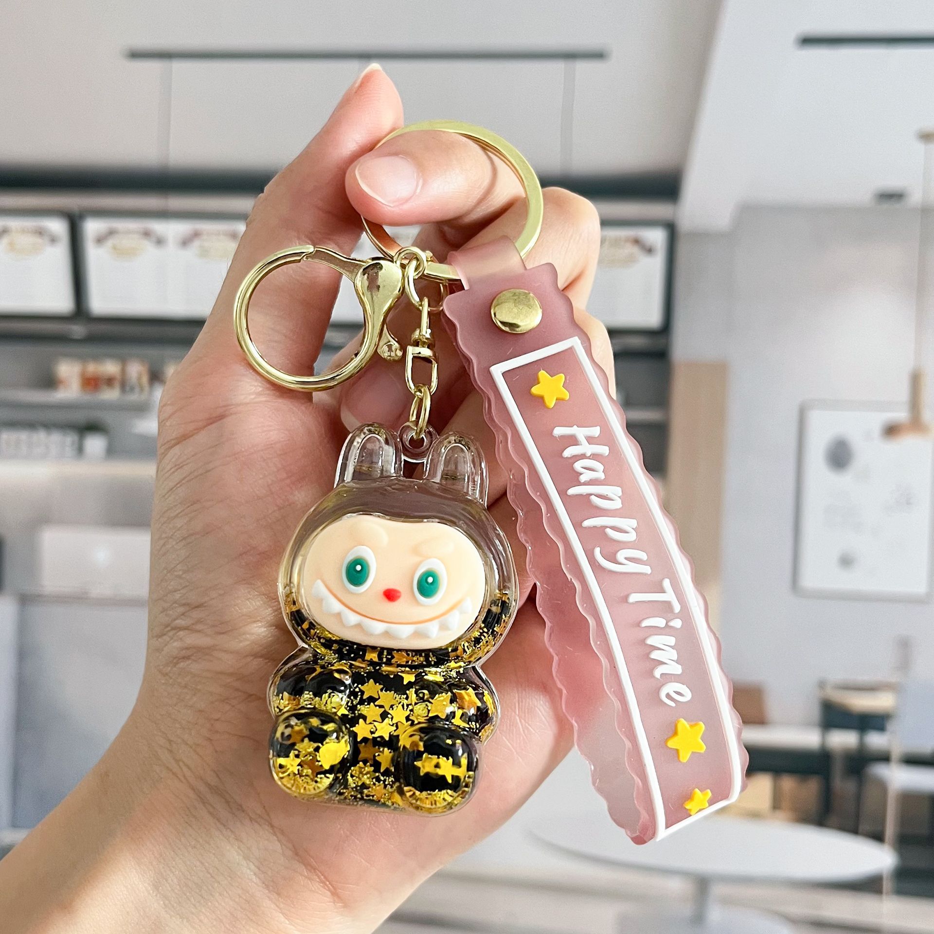 Брелок с пересыпающимся песком, милый мультяшный кулон для сумки коричневый
Брелок с пересыпающимся песком, милый мультяшный кулон для сумки коричневый