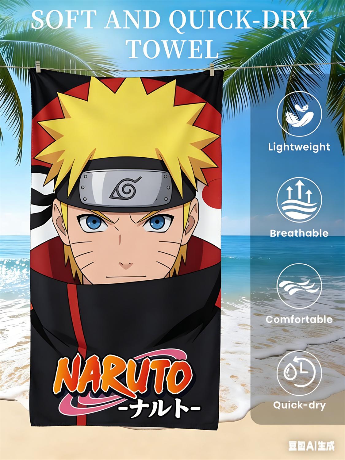 Naruto Beach Towel, Anime Fan Favorite Character Print Quick-Dry Towel for Beach, Pool, Vacation and Anime Enthusiasts W30*H60(CM)
Naruto Beach Towel, Anime Fan Favorite Character Print Quick-Dry Towel for Beach, Pool, Vacation and Anime Enthusiasts W30*H60(CM)
