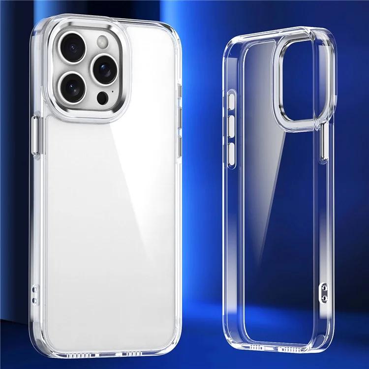 Для iPhone 14 Pro Max чехол прозрачный TPU+PC сотовый телефон задняя защитная крышка
Для iPhone 14 Pro Max чехол прозрачный TPU+PC сотовый телефон задняя защитная крышка