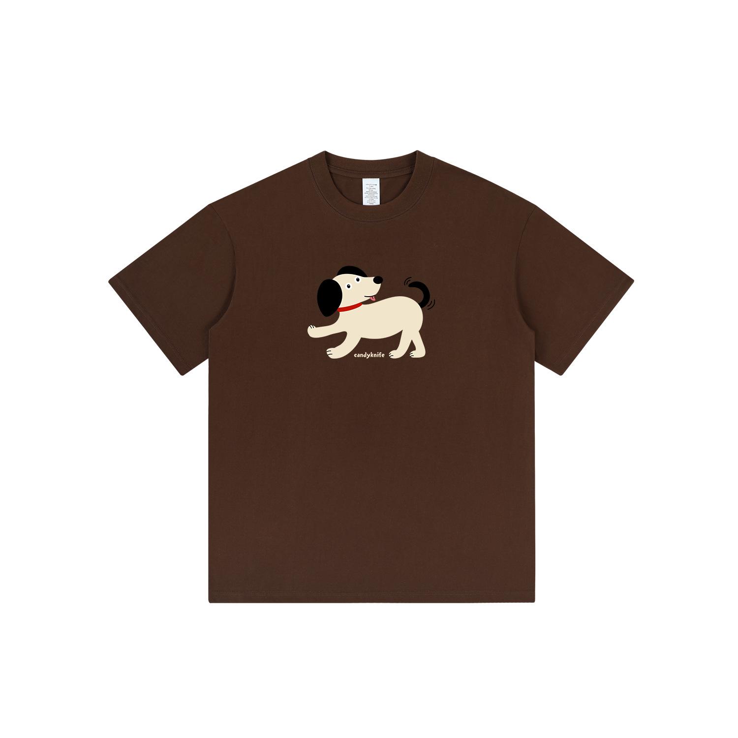 Trendy Ulzzang Dog Print Brown T-Shirt – Loose, Cute Short-Sleeve Top for Women, Spring/Summer M
Trendy Ulzzang Dog Print Brown T-Shirt – Loose, Cute Short-Sleeve Top for Women, Spring/Summer M