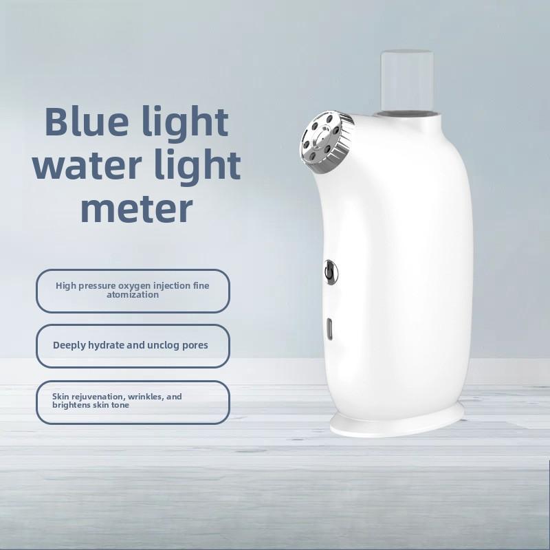 Household Portable Handheld Facial Blue Light Hydro Meter Deep Muscle Bottom Hydrating Serum Introduced Into High Pressure Oxygen Injection Meter
Household Portable Handheld Facial Blue Light Hydro Meter Deep Muscle Bottom Hydrating Serum Introduced Into High Pressure Oxygen Injection Meter