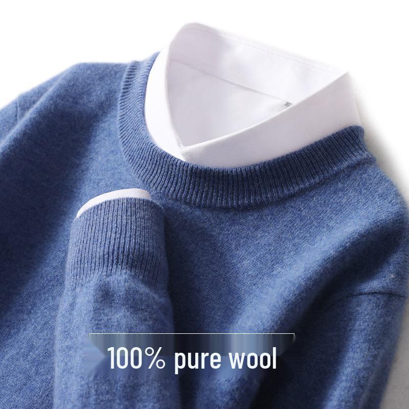 2024 Men s Casual Wool Knit Sweater - Round Neck, Loose Fit for Middle-Aged Business Style 2XL
2024 Men s Casual Wool Knit Sweater - Round Neck, Loose Fit for Middle-Aged Business Style 2XL
