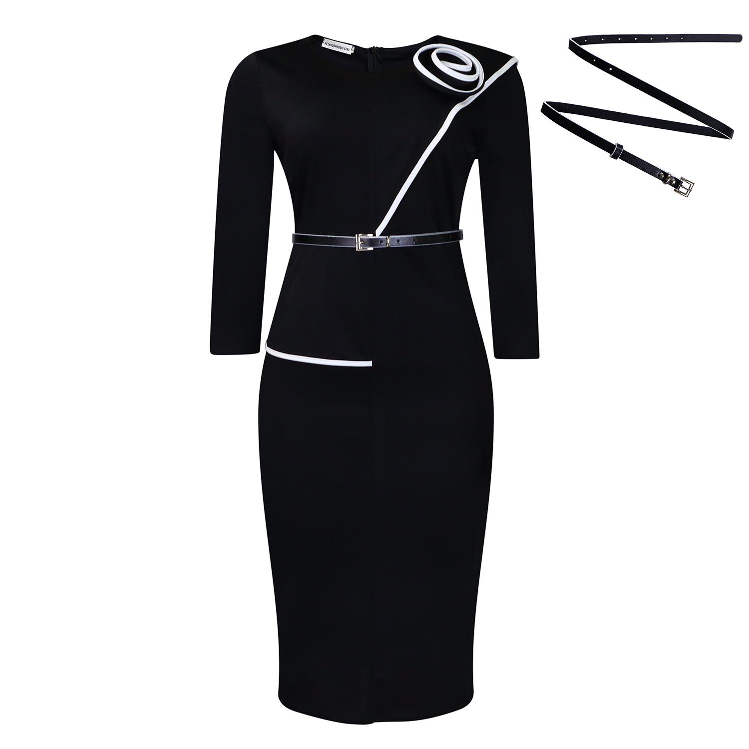 Women s spring new fashion temperament elegant OL Tongle pencil skirt hip dress XXXL
Women s spring new fashion temperament elegant OL Tongle pencil skirt hip dress XXXL