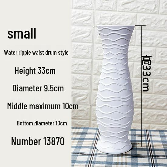 Велика Сучасна Скандинавська Керамічна Підлогова Ваза: Чорно-білий мінімалістичний дизайн для сухоцвітів та французьких композицій у вітальні
Велика Сучасна Скандинавська Керамічна Підлогова Ваза: Чорно-білий мінімалістичний дизайн для сухоцвітів та французьких композицій у вітальні