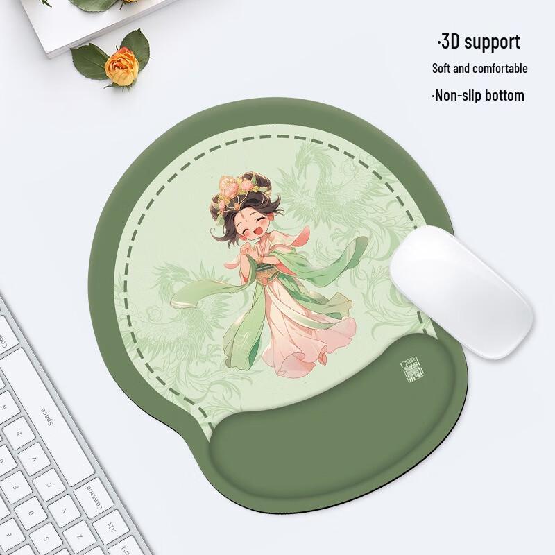 Dunhuang Design Silicone Wrist Rest Mouse Pad (2-Pack)
Dunhuang Design Silicone Wrist Rest Mouse Pad (2-Pack)