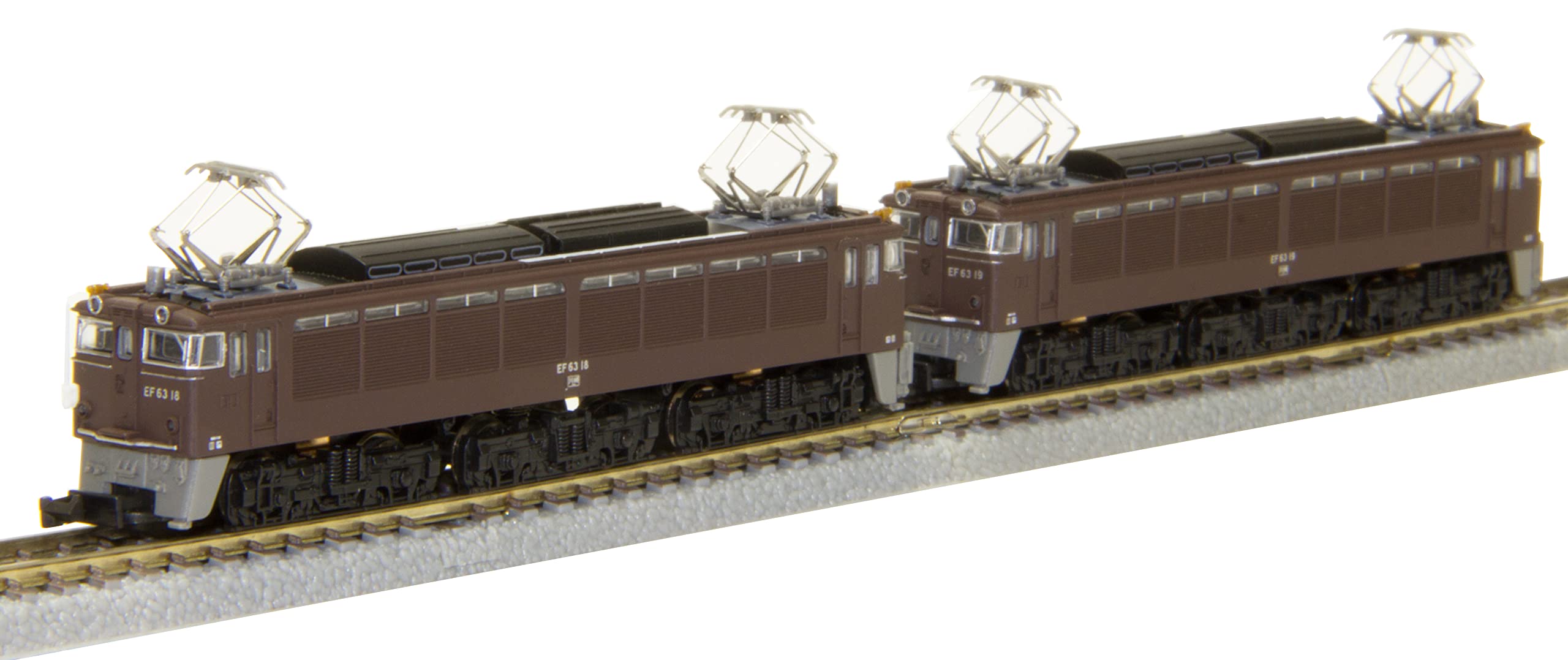 Rokuhan Z gauge EF63 тип 2-й тип коричневый набор Железнодорожная модель Электровоз двухсекционный T038-2
Rokuhan Z gauge EF63 тип 2-й тип коричневый набор Железнодорожная модель Электровоз двухсекционный T038-2