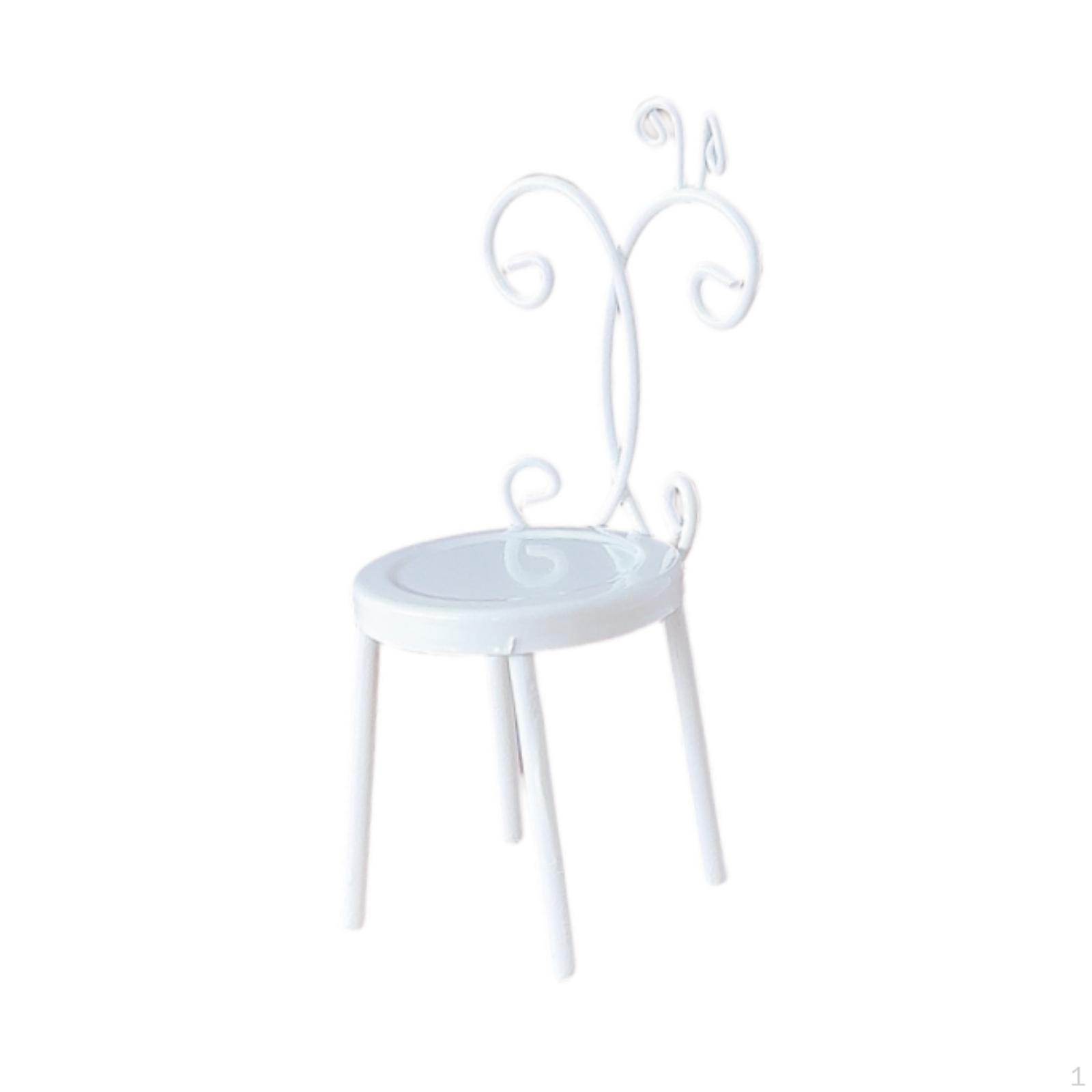 Dollhouse Chair Accessory 1:12 Scale Decoration DIY Ornament Furniture Miniature білий
Dollhouse Chair Accessory 1:12 Scale Decoration DIY Ornament Furniture Miniature білий
