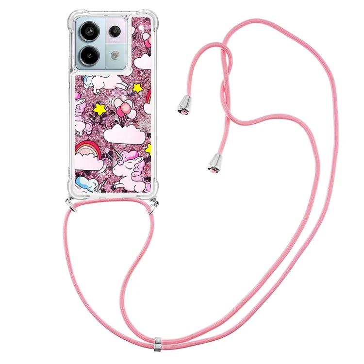 YB Quicksand Series-5 For Xiaomi Redmi Note 13 Pro 5G / Poco X6 5G Case Pattern Printing TPU Phone Cover with Lanyard
YB Quicksand Series-5 For Xiaomi Redmi Note 13 Pro 5G / Poco X6 5G Case Pattern Printing TPU Phone Cover with Lanyard