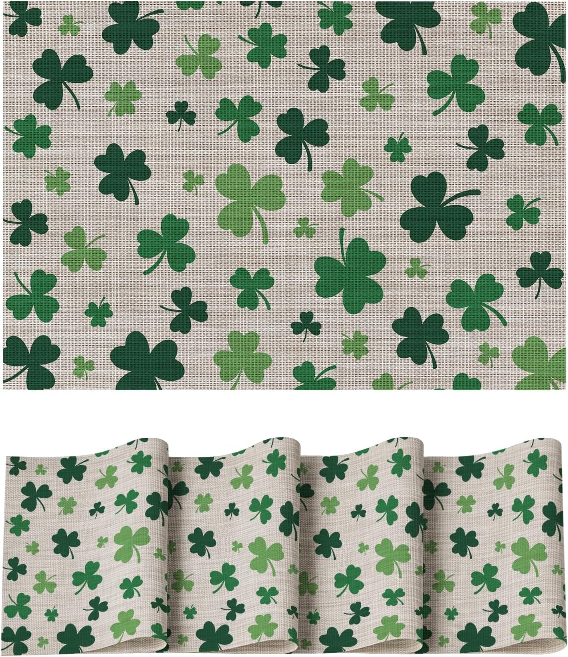 Shamrock St. Patrick s Day Vinyl Placemats Set of 4, 12x18 Inch Spring Washable Heat Resistant Plastic Place Mats for Party Dining Table Decor 4Pcs
Shamrock St. Patrick s Day Vinyl Placemats Set of 4, 12x18 Inch Spring Washable Heat Resistant Plastic Place Mats for Party Dining Table Decor 4Pcs