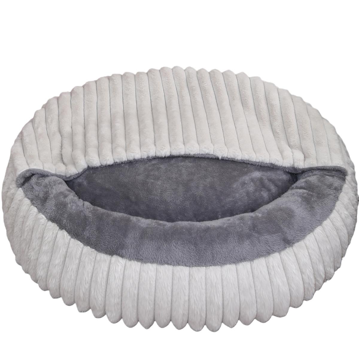 New high-quality rabbit plush kennel with its own blanket cat nest cold and warm pet nest straight plush pet mat 40cm
New high-quality rabbit plush kennel with its own blanket cat nest cold and warm pet nest straight plush pet mat 40cm