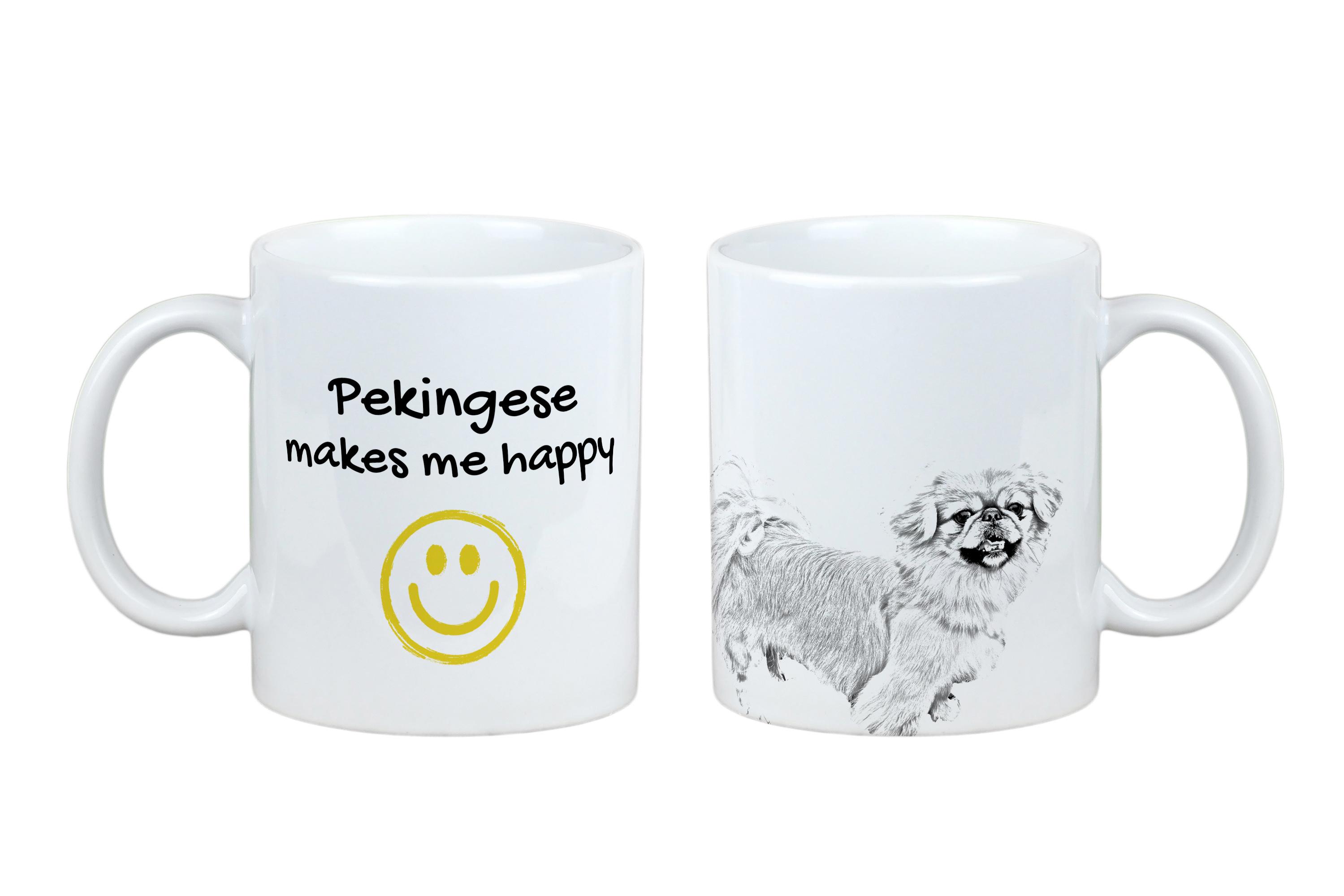 Pekingese, Pekinese, Peke - cup with a dog, cheerful cup for a dog lover, personalized gift from the Art-Dog brand білий
Pekingese, Pekinese, Peke - cup with a dog, cheerful cup for a dog lover, personalized gift from the Art-Dog brand білий