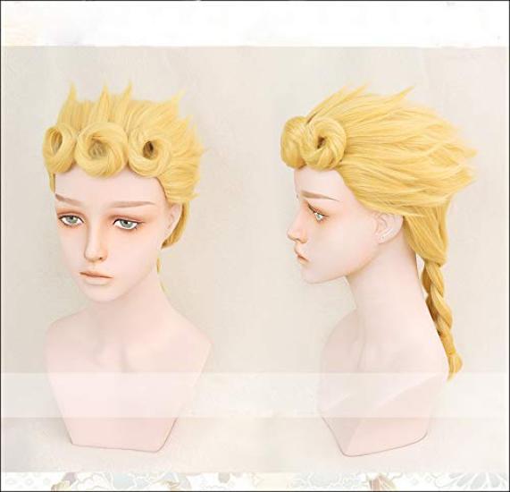cosplay wig Giorno costume wig 2 bonus items Heat-resistant +
cosplay wig Giorno costume wig 2 bonus items Heat-resistant +