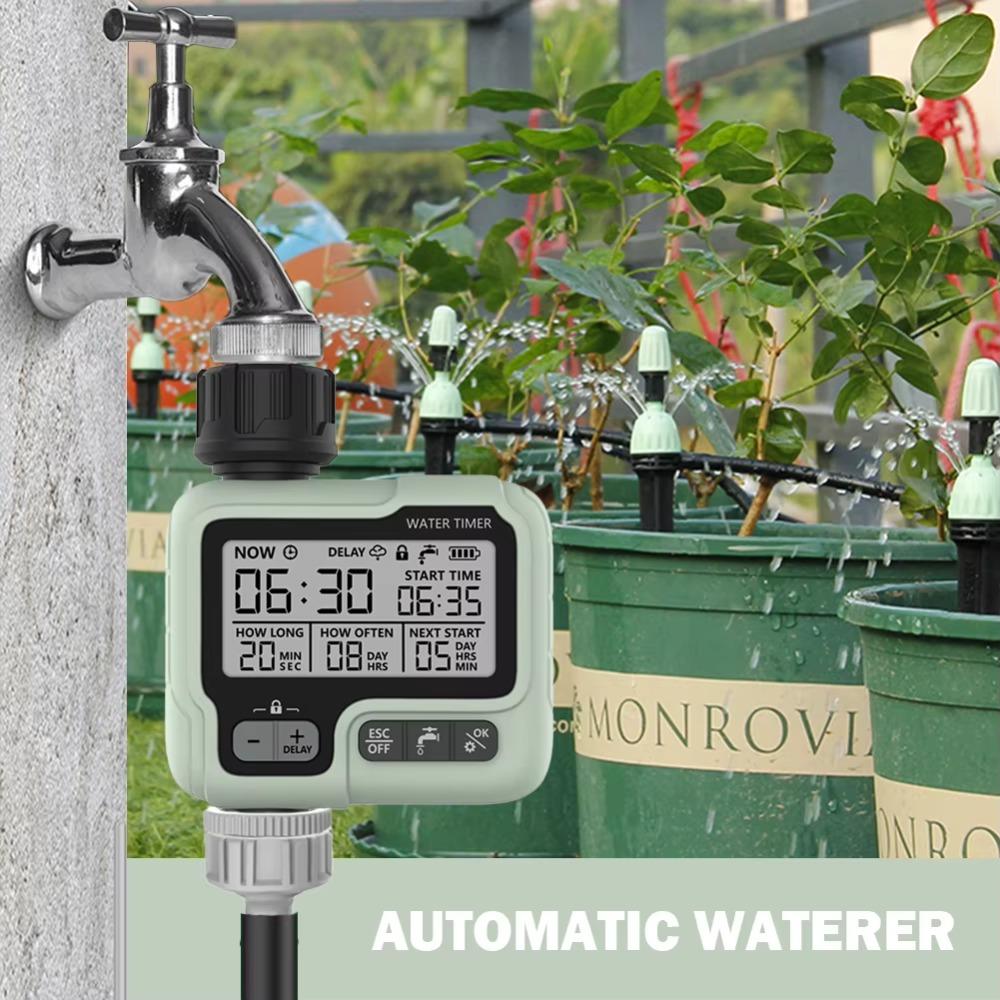 Intelligent Garden Digital Irrigation Machine Large Screen Garden Sprinkler Timer Agriculture зелений
Intelligent Garden Digital Irrigation Machine Large Screen Garden Sprinkler Timer Agriculture зелений