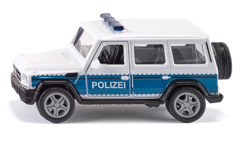 SIKU Mercedes-AMG G65 Police 1:50 Scale Model (for ages 3 and up) SK2308
SIKU Mercedes-AMG G65 Police 1:50 Scale Model (for ages 3 and up) SK2308