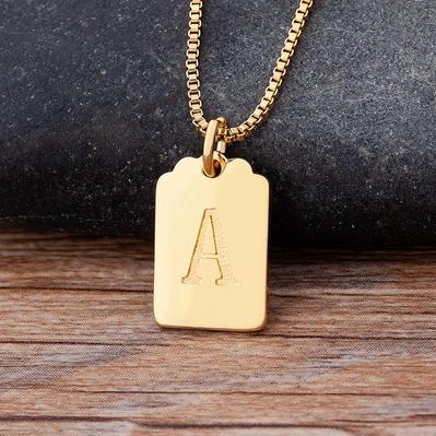 Nidin Hot Sale Personalize A-Z Letter Alphabet Pendant Long Chain Initial Necklaces Charms for Women Girls Jewelry Dropshipping
Nidin Hot Sale Personalize A-Z Letter Alphabet Pendant Long Chain Initial Necklaces Charms for Women Girls Jewelry Dropshipping