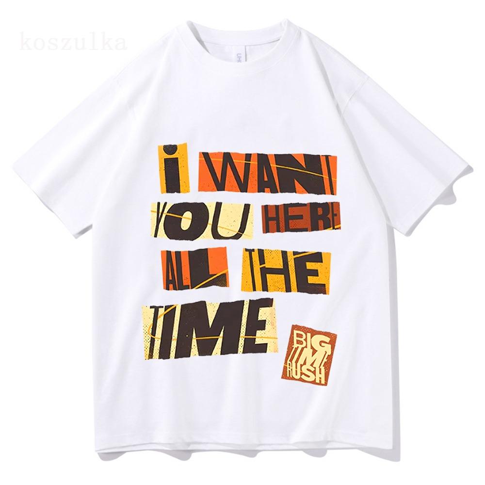 I WANT YOU HERE Tshirts Big Time Rush Printing T-shirt Loose Cotton Fashion Male Casual Short Sleeve T Shirts 3XL
I WANT YOU HERE Tshirts Big Time Rush Printing T-shirt Loose Cotton Fashion Male Casual Short Sleeve T Shirts 3XL