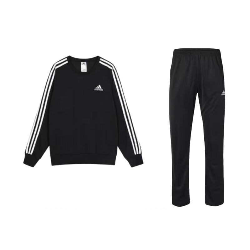 Adidas Casual Sports Series Crew Neck Loose Long Sleeve Pullover Top And Mid Waist Knitted Long Pants Set Men Sets Black TR30P-BW+GK9078 XXL
Adidas Casual Sports Series Crew Neck Loose Long Sleeve Pullover Top And Mid Waist Knitted Long Pants Set Men Sets Black TR30P-BW+GK9078 XXL