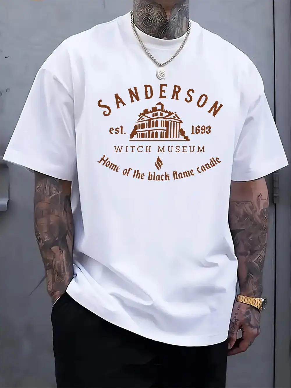 Sanderson Witch Museum Graphic T-shirt - Casual Crew Neck XXXXL
Sanderson Witch Museum Graphic T-shirt - Casual Crew Neck XXXXL