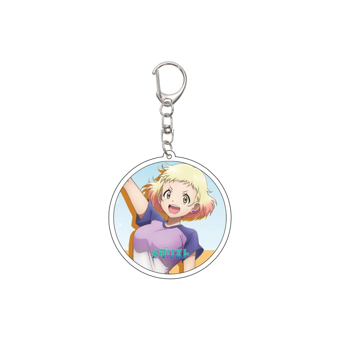 55MM Anime Medalist Keychain Yuitsuka Inori/Akeuraji Tsukasa/Kamisaki Hikaru Key Chain Acrylic Model Plate Christmas Gifts 55mm
55MM Anime Medalist Keychain Yuitsuka Inori/Akeuraji Tsukasa/Kamisaki Hikaru Key Chain Acrylic Model Plate Christmas Gifts 55mm