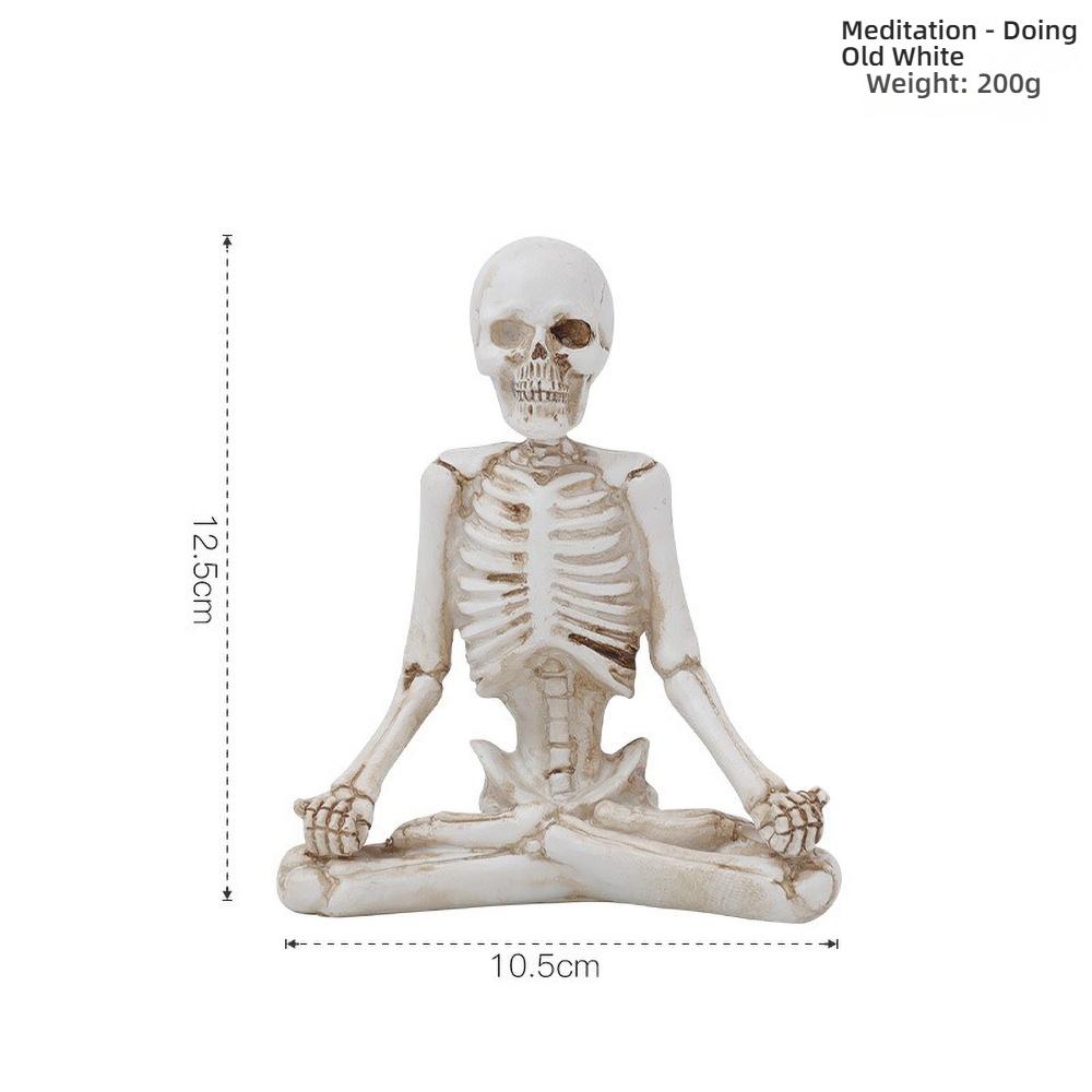 Hanging Skeleton Resin Statue - Spooky Halloween Porch Decor, Horror Window Prop with Movable Joints, Gothic Home Party
Hanging Skeleton Resin Statue - Spooky Halloween Porch Decor, Horror Window Prop with Movable Joints, Gothic Home Party