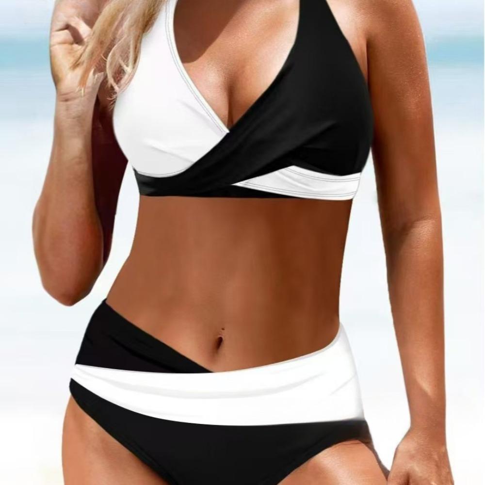 Женский цельный модный сексуальный купальник с высокой талией, женский тонкий и консервативный купальник большого размера, пляжный купальник для моря, бикини L чёрный
Женский цельный модный сексуальный купальник с высокой талией, женский тонкий и консервативный купальник большого размера, пляжный купальник для моря, бикини L чёрный