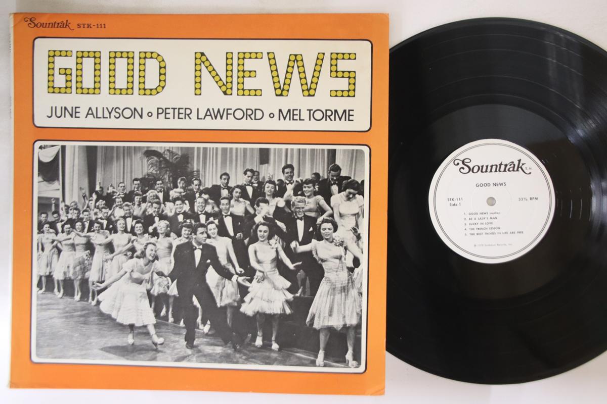 LP Record JUNE ALLYSON, PETER LAWFORD, MEL TO - Good News STK111 Sountrak 1979 US Soundtracks & Musicals Used
LP Record JUNE ALLYSON, PETER LAWFORD, MEL TO - Good News STK111 Sountrak 1979 US Soundtracks & Musicals Used
