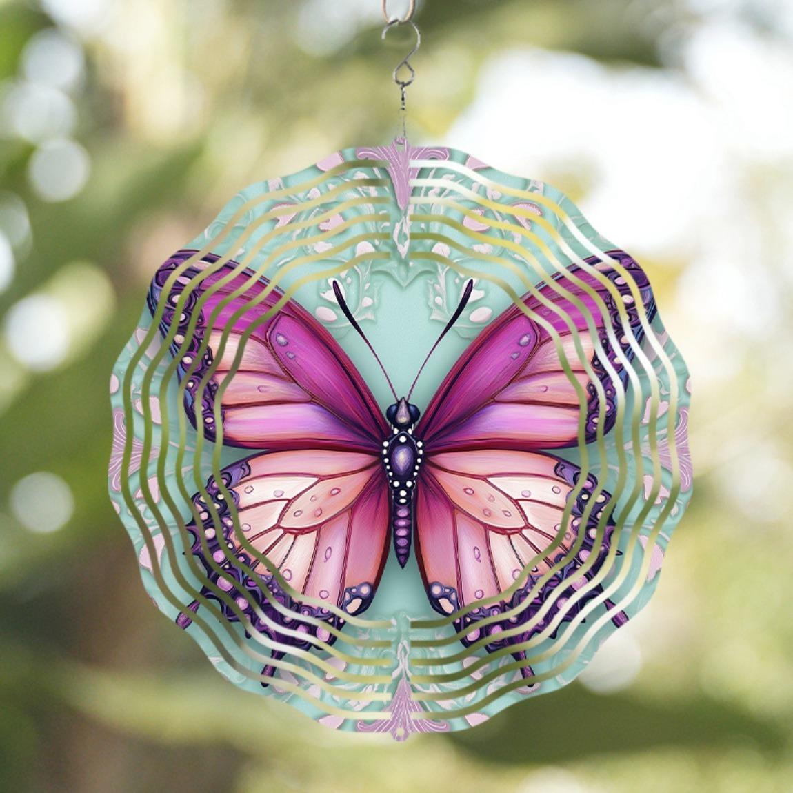 10 Inch Vibrant Butterfly Wind Chime with 360 Degree Rotating Hook Colorful Outdoor Garden Balcony Decor No Battery Needed Perfect Gift
10 Inch Vibrant Butterfly Wind Chime with 360 Degree Rotating Hook Colorful Outdoor Garden Balcony Decor No Battery Needed Perfect Gift