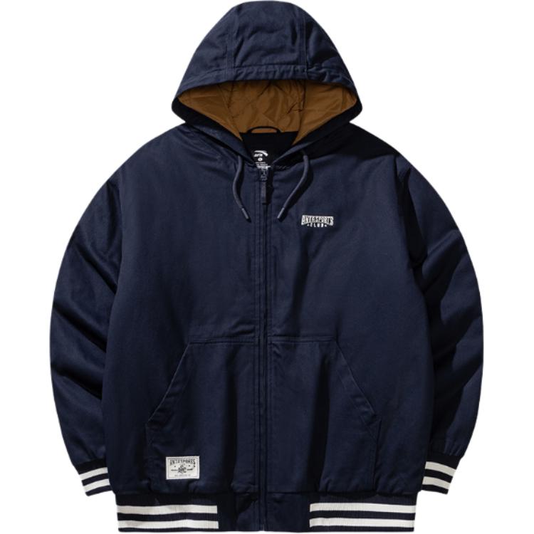Anta Casual Letter Sports Versatile Hooded Zipper Loose Thick Jacket Men jackets 152548604-2 L
Anta Casual Letter Sports Versatile Hooded Zipper Loose Thick Jacket Men jackets 152548604-2 L