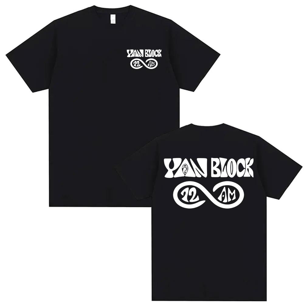 Rap Singer Yan Block Album Logo Tshirt 2026 Summer Mens Womens Luxury Fashion Hiphop Street Wear Y2K Casual Cotton Tshirt M
Rap Singer Yan Block Album Logo Tshirt 2026 Summer Mens Womens Luxury Fashion Hiphop Street Wear Y2K Casual Cotton Tshirt M
