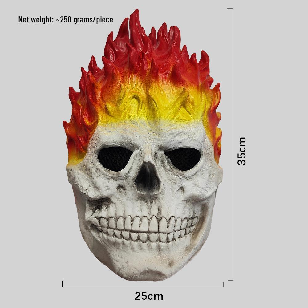 Flame Skull Mask for Halloween Parties and Masquerades
Flame Skull Mask for Halloween Parties and Masquerades