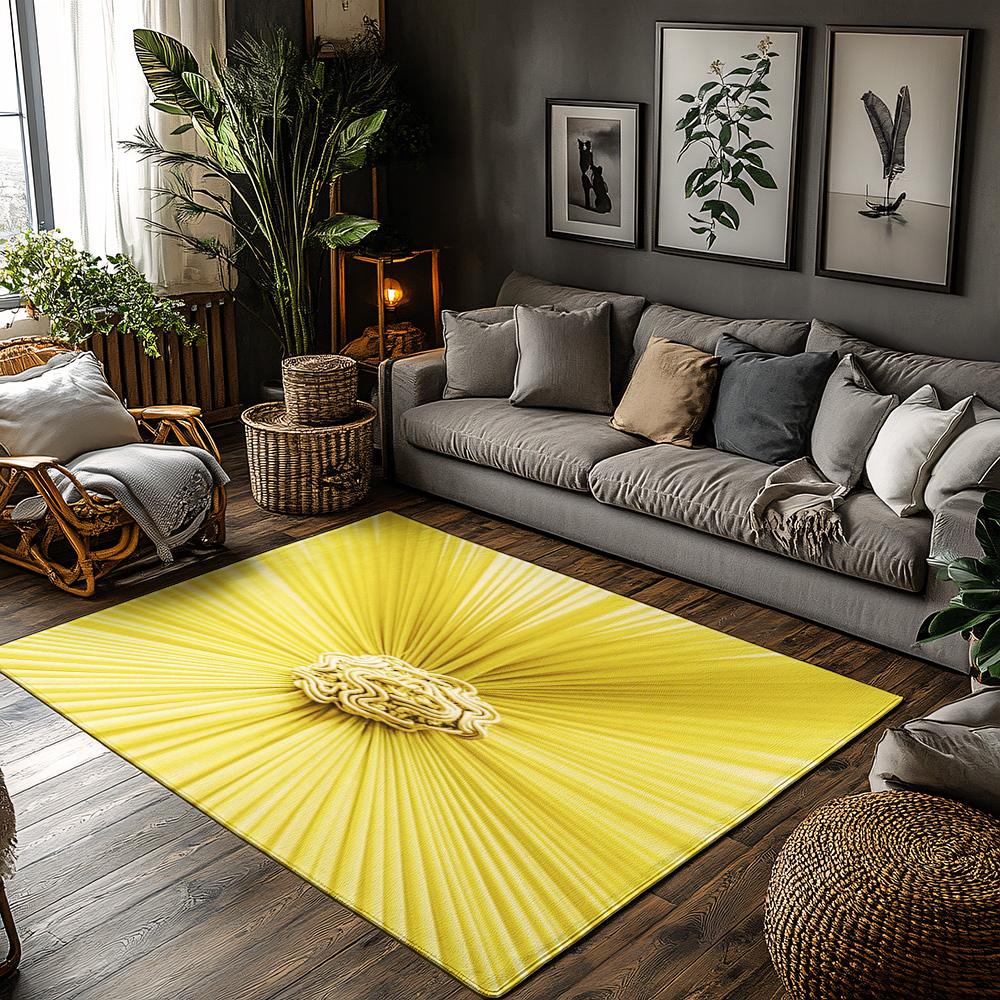 Tuniu Stylish Sunburst Area Rug Non Slip Home Decor Mat for Living Room Bedroom Kitchen Floor Mat 50x80cm
Tuniu Stylish Sunburst Area Rug Non Slip Home Decor Mat for Living Room Bedroom Kitchen Floor Mat 50x80cm