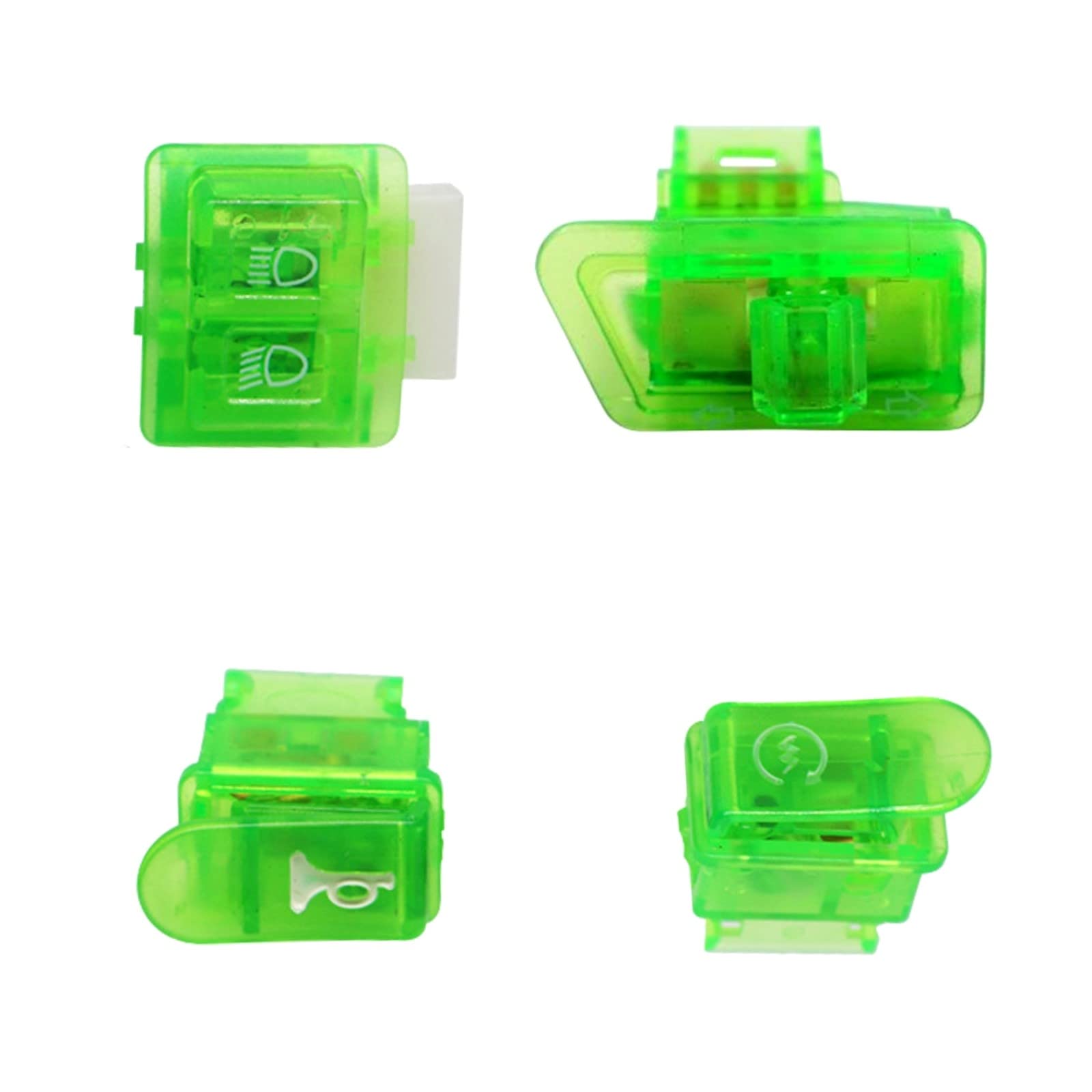 Krovat Honda Dio DIO Skeleton Switch Set AF27AF28AF34AF35 Turn Signal Light Horn Cell Compatible Green 4pcs
Krovat Honda Dio DIO Skeleton Switch Set AF27AF28AF34AF35 Turn Signal Light Horn Cell Compatible Green 4pcs