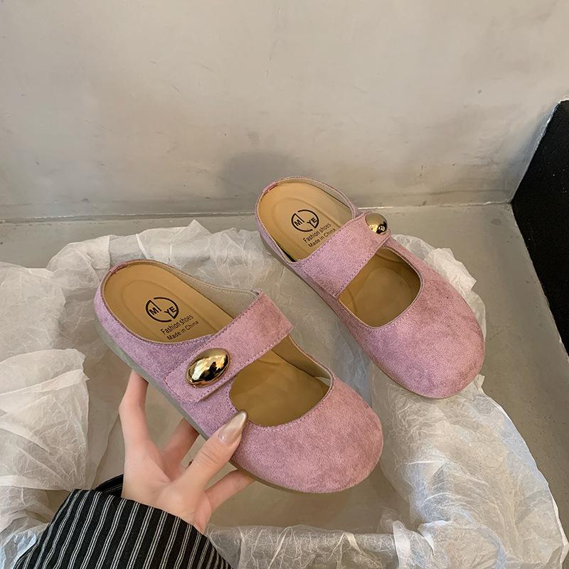 Thick-soled slippers women s outer wear 2025 spring and autumn new retro versatile casual one-pedal bag slippers 35 жовтий
Thick-soled slippers women s outer wear 2025 spring and autumn new retro versatile casual one-pedal bag slippers 35 жовтий