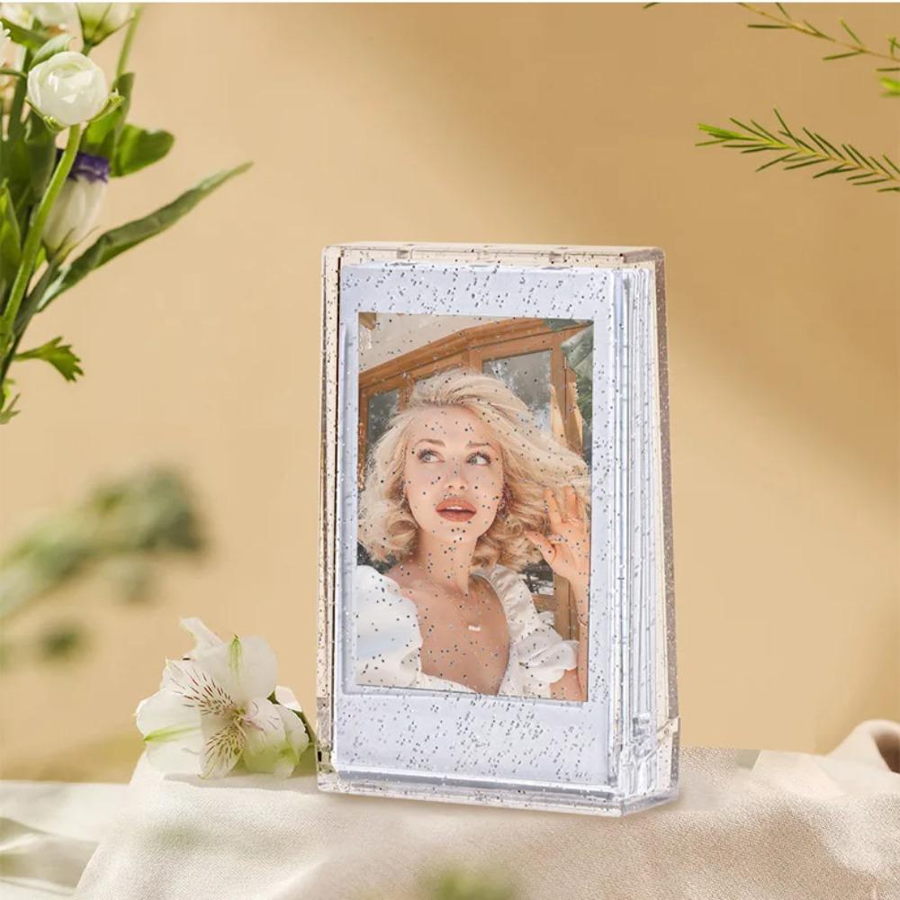 Квадратный 3-дюймовый прозрачный держатель для фотокарточек, блестящий футляр для хранения фотографий Family Star Idol
Квадратный 3-дюймовый прозрачный держатель для фотокарточек, блестящий футляр для хранения фотографий Family Star Idol