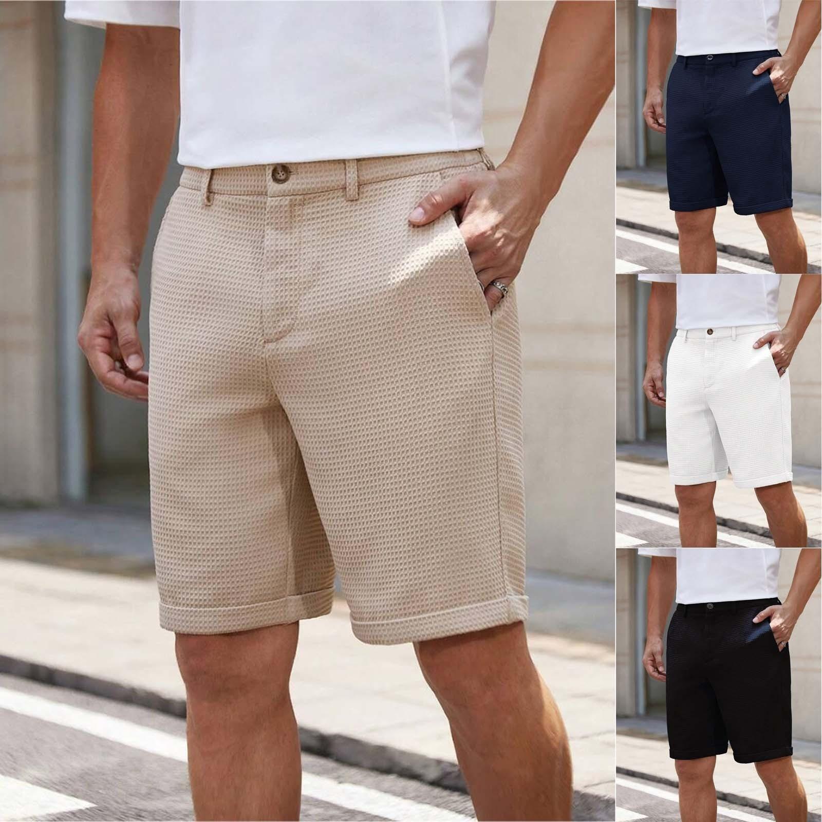 Men s Spring And Summer Suit Shorts Casual Mid Length Pants, Five Quarter Length Pants L чорний
Men s Spring And Summer Suit Shorts Casual Mid Length Pants, Five Quarter Length Pants L чорний